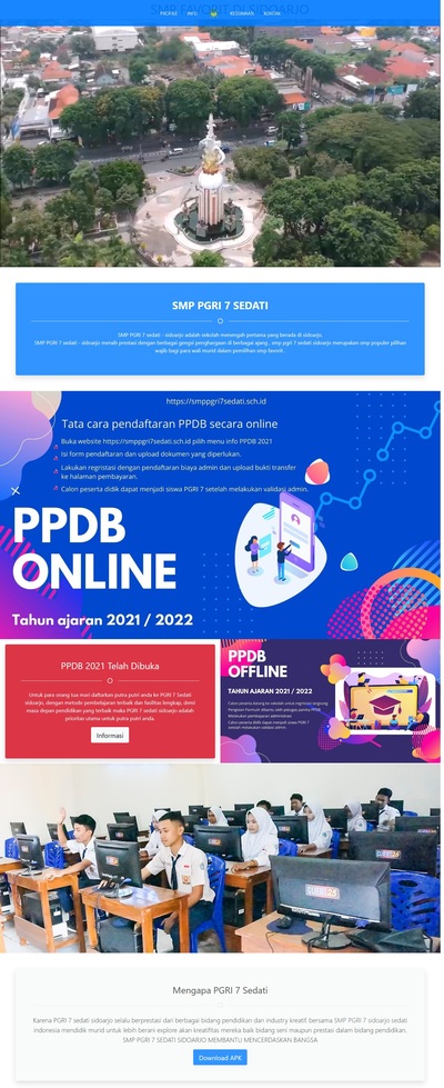 Pembuatan website company profile modern terbaru mewah elegan